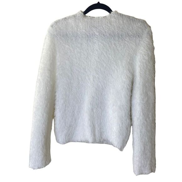 Warm & Cozy Lifestyle Fuzzy Sweater Sz L - Picture 4 of 5